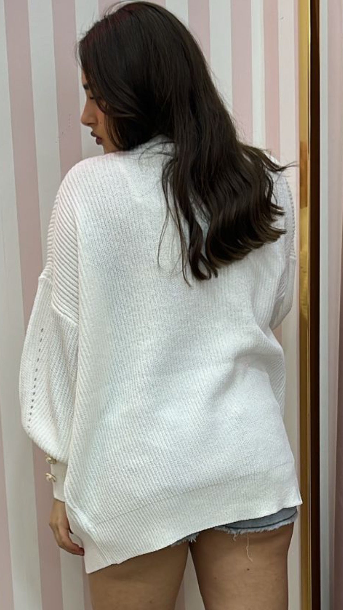 Cardigan Bianco