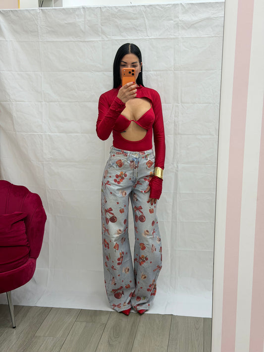 Jeans cherry