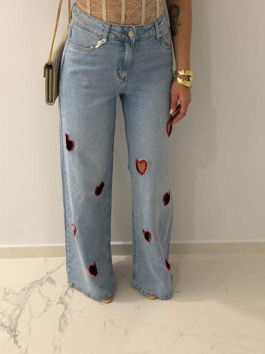 Jeans cuore