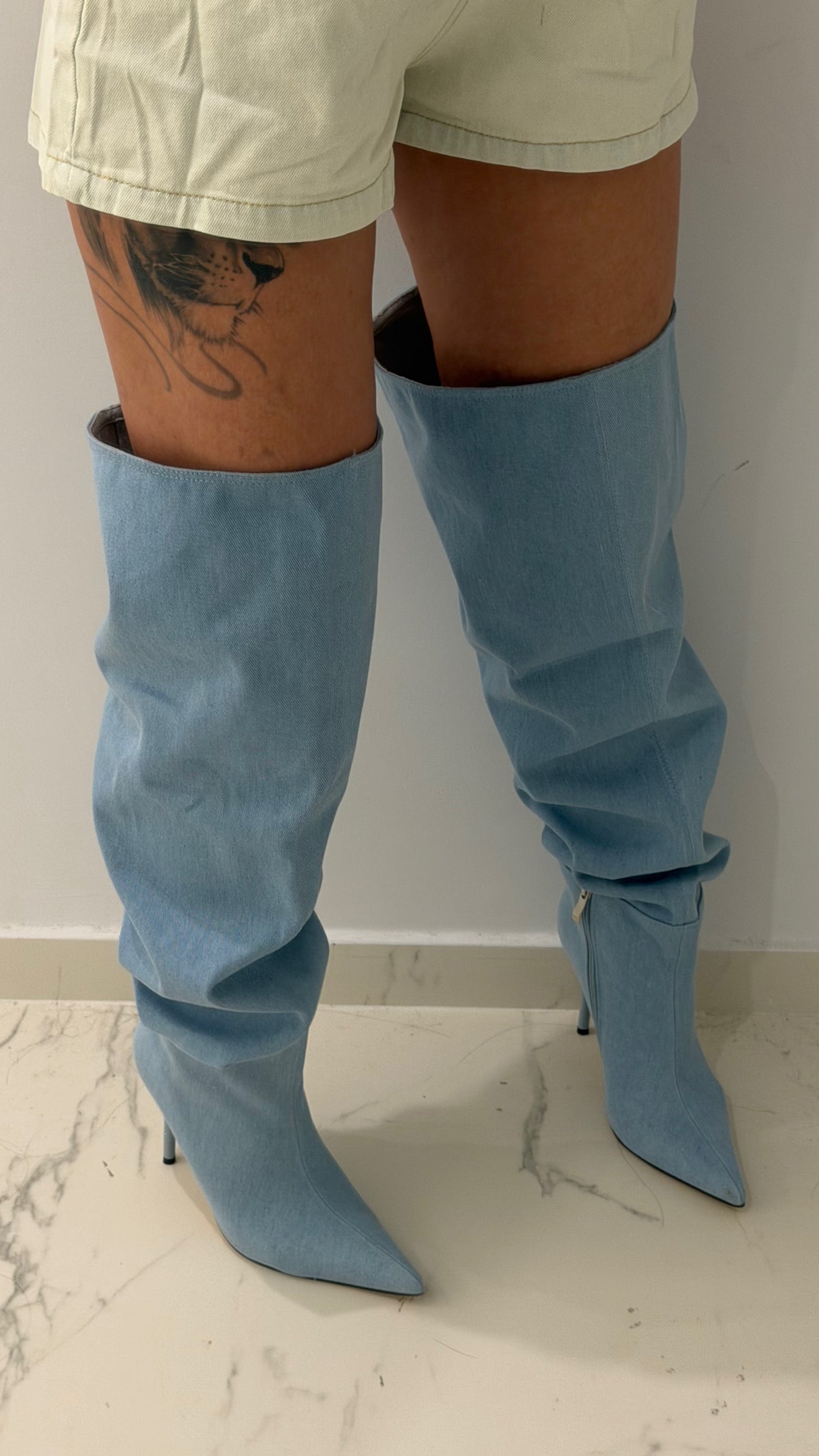 Denim Boot
