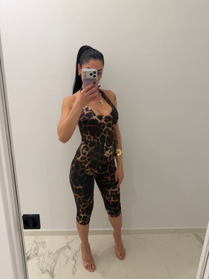 Leopard Jumpsuit