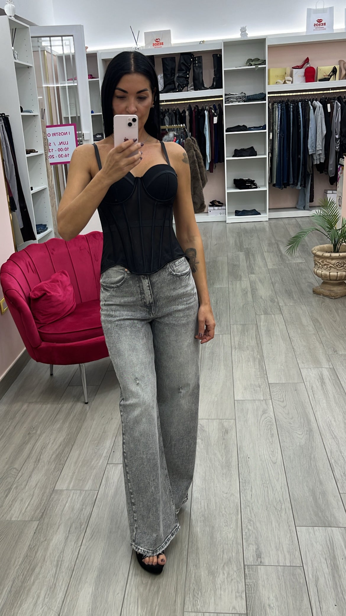 Jeans palazzo