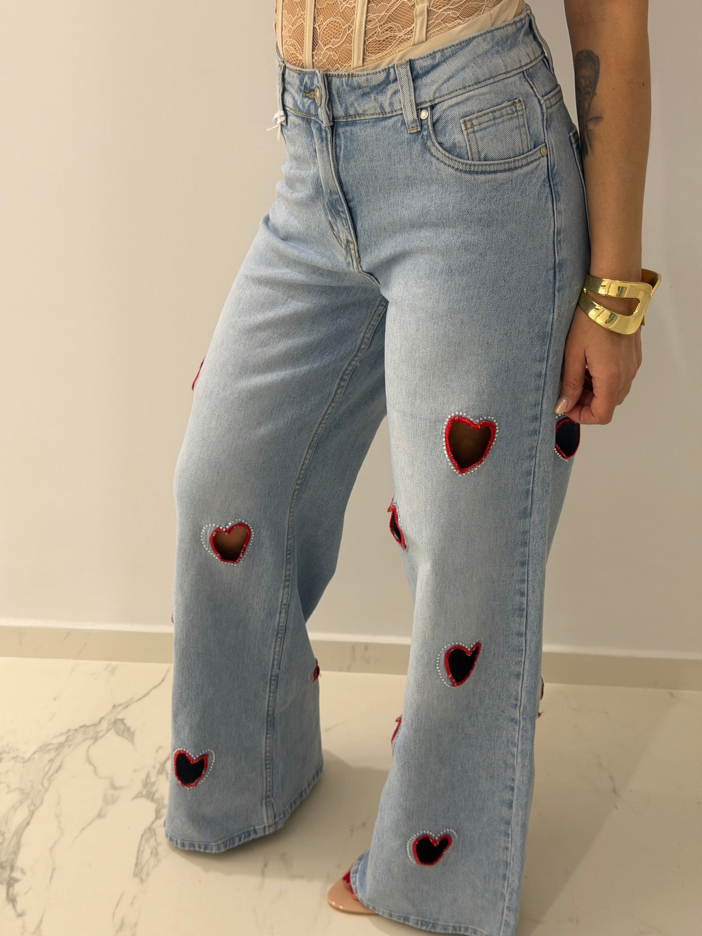 Jeans cuore