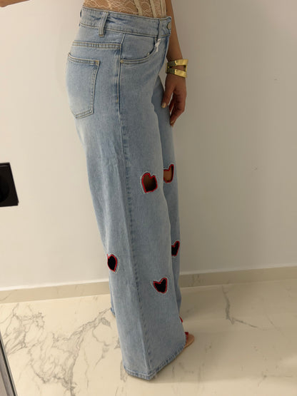 Jeans cuore