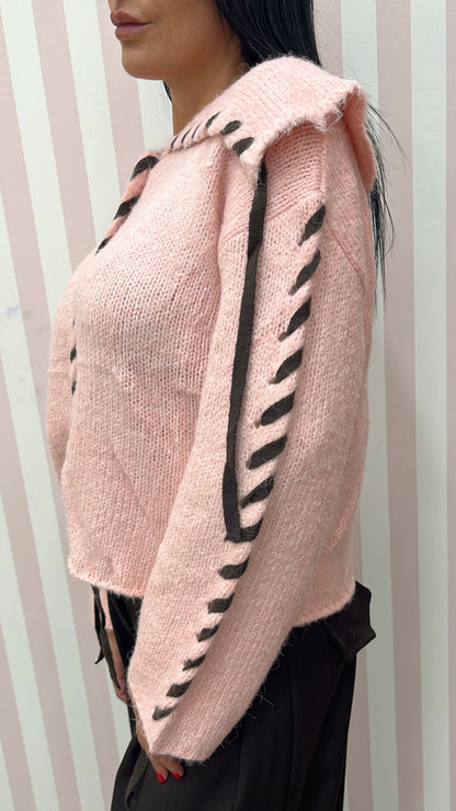 Cardigan pink