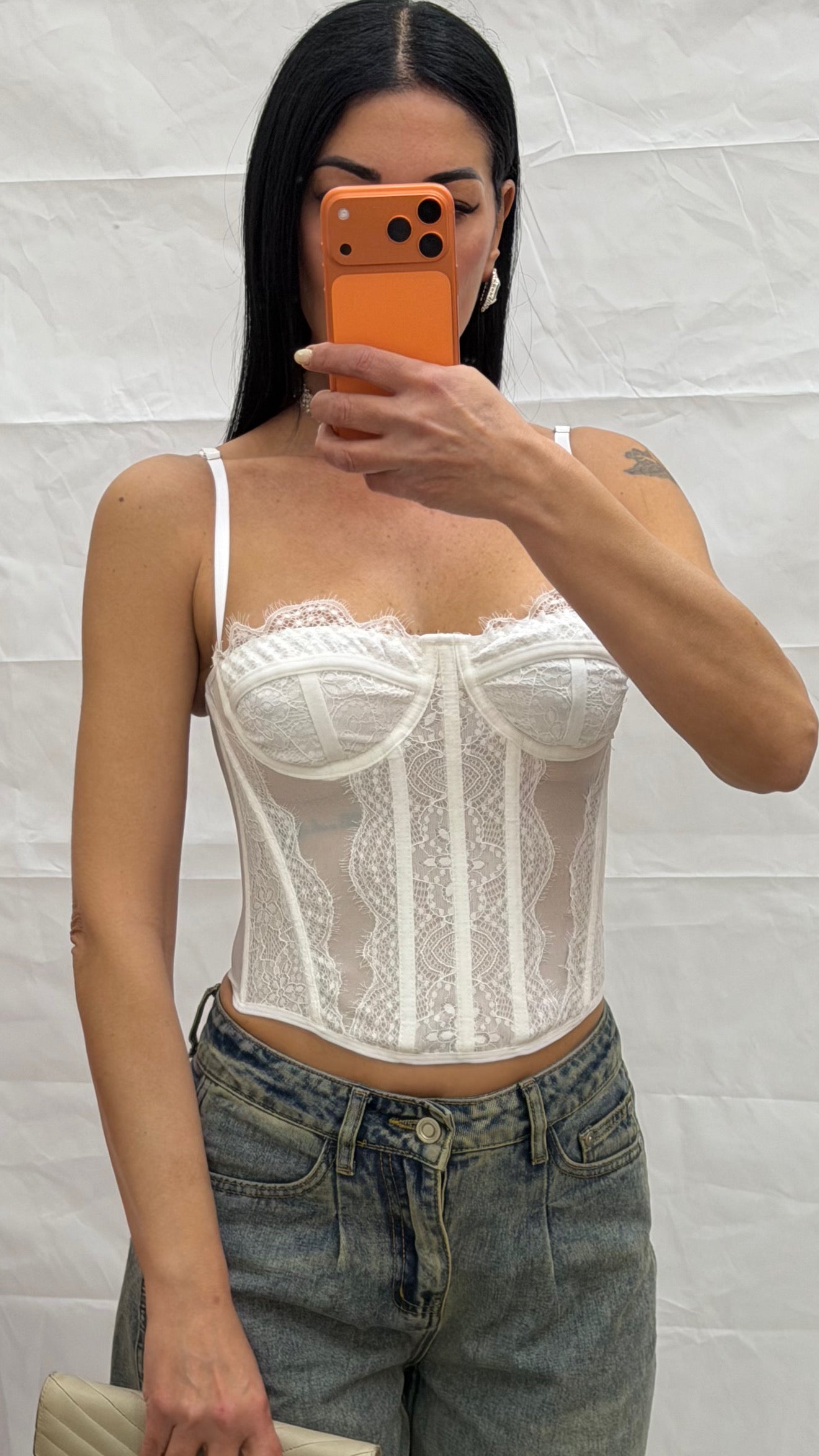 Corsetto in pizzo