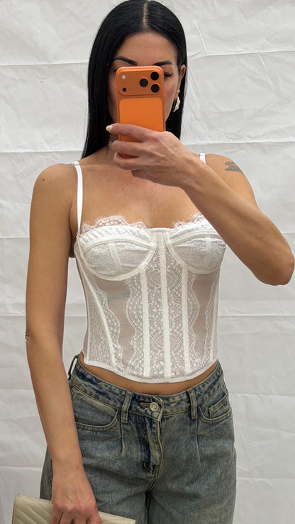 Corsetto in pizzo