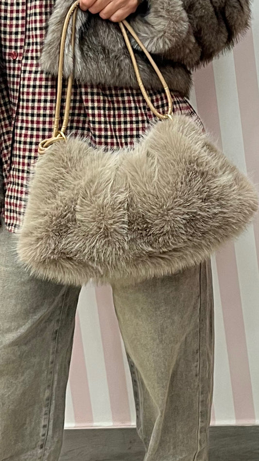 Borsa pelliccia