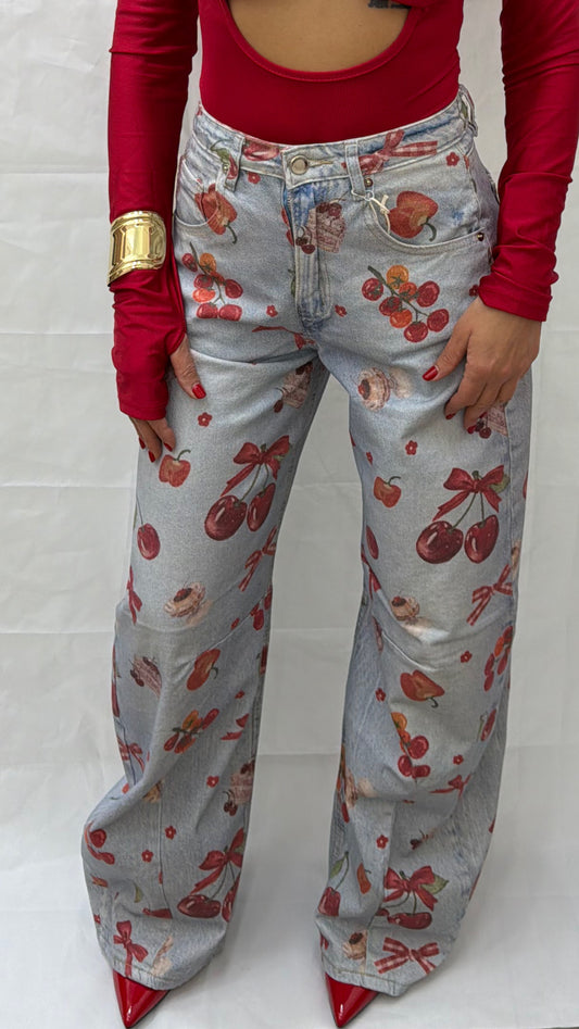 Jeans cherry