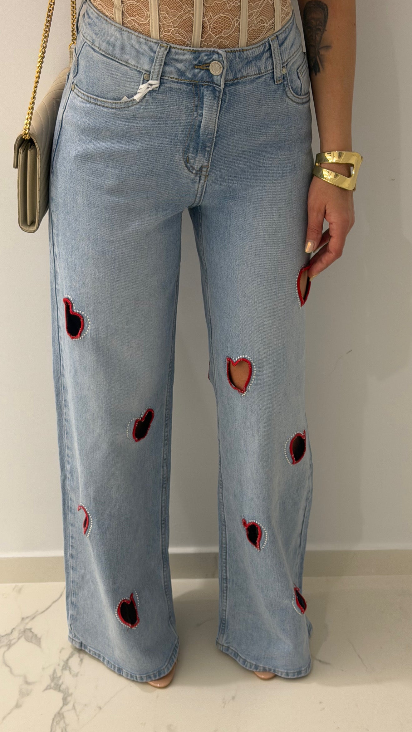 Jeans cuore