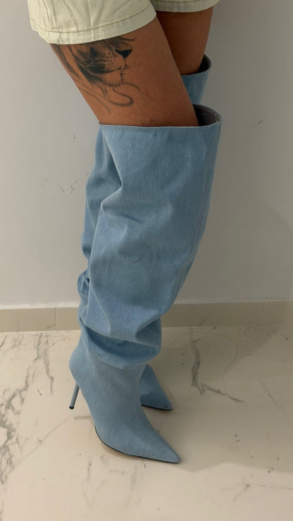 Denim Boot