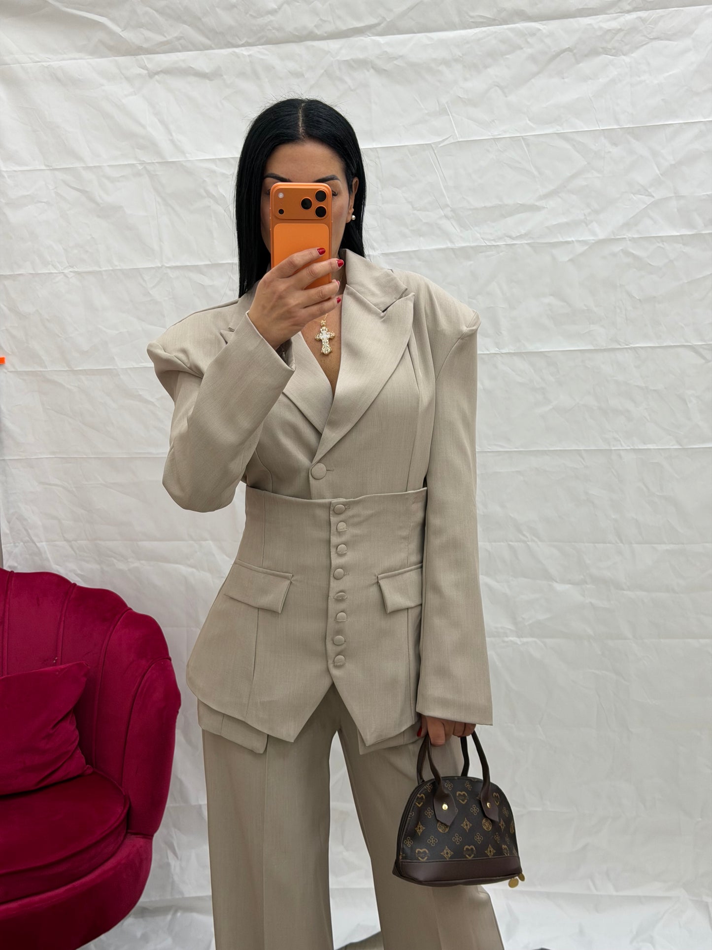 Iconic pantsuit