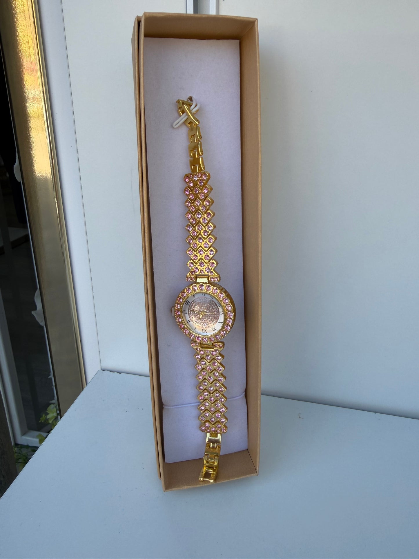 Orologio rosa