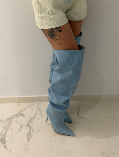 Denim Boot