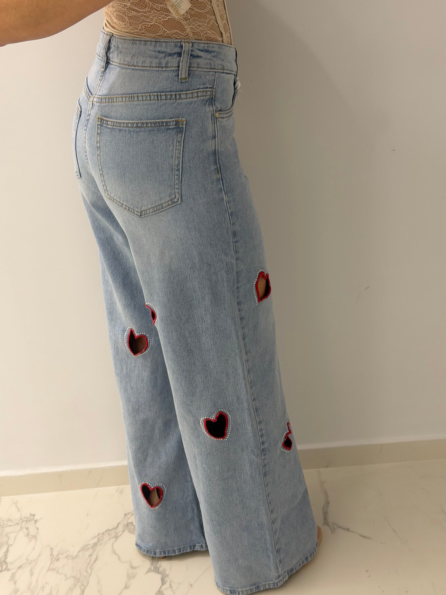 Jeans cuore