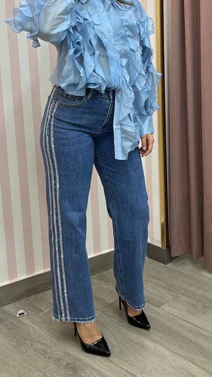 Jeans strass Lucky
