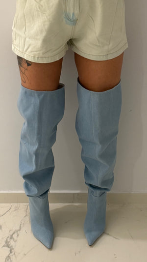 Denim Boot