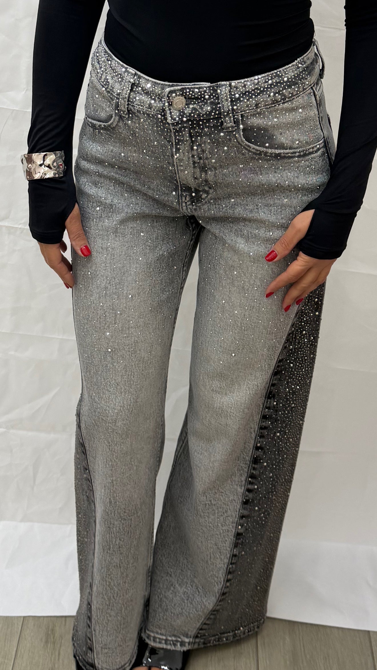 Jeans glitter